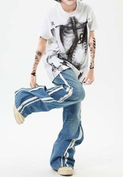 X-Ray Bone Graphic T-Shirt