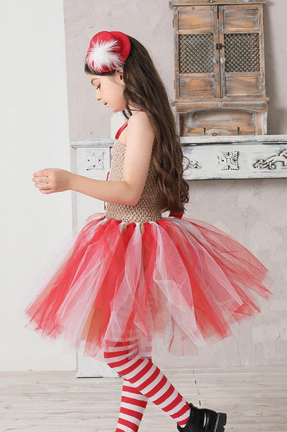Gingerbread Tutu Dress Kid Halloween