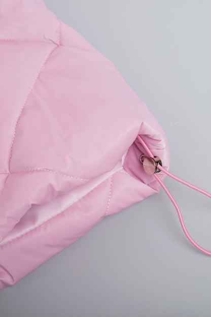 Loose Fit Quilted Cotton Jacket