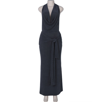 Angola Maxi Dress - Grey