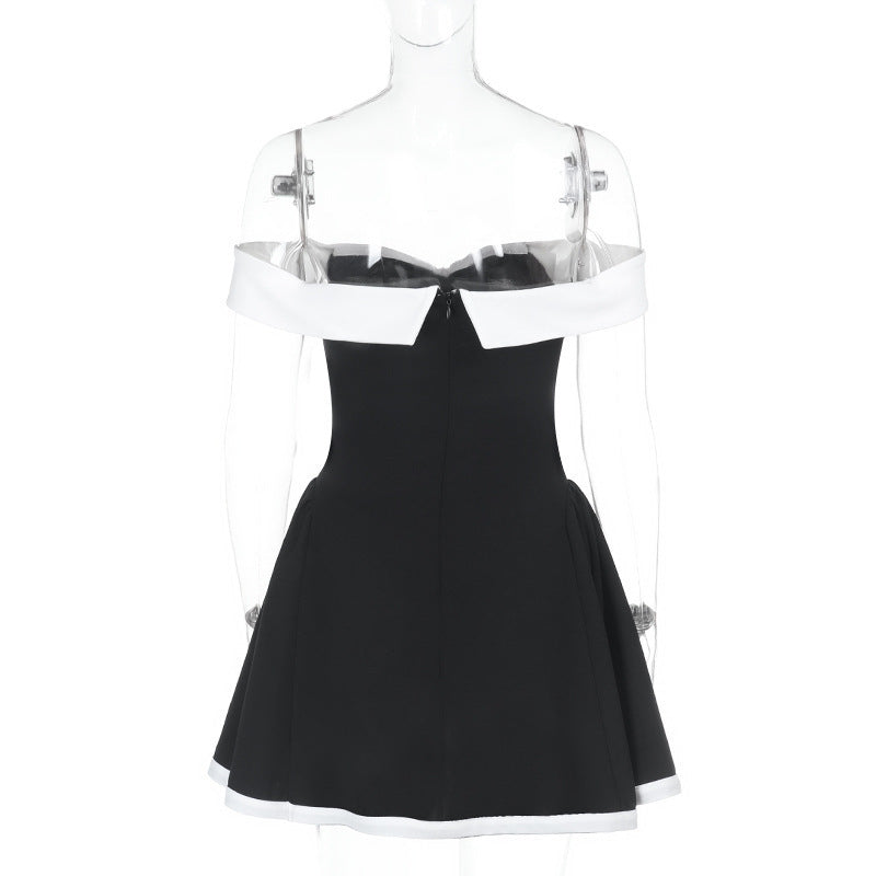 Carolis Mini Dress - Black