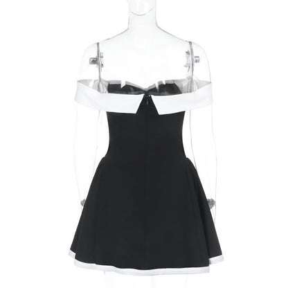 Carolis Mini Dress - Black