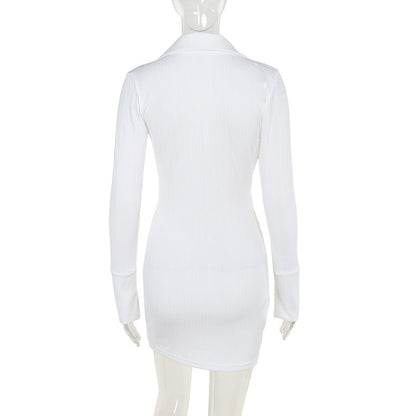 Lisa Mini Dress-White