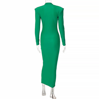 Helena Midi Dress - Green