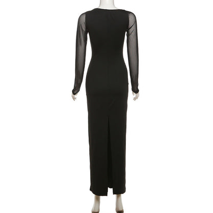 Davina Midi Dress - Black