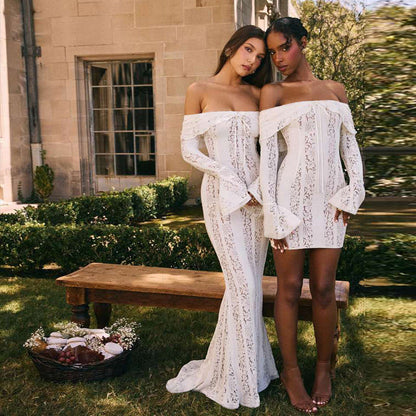 Crystal Dress - White