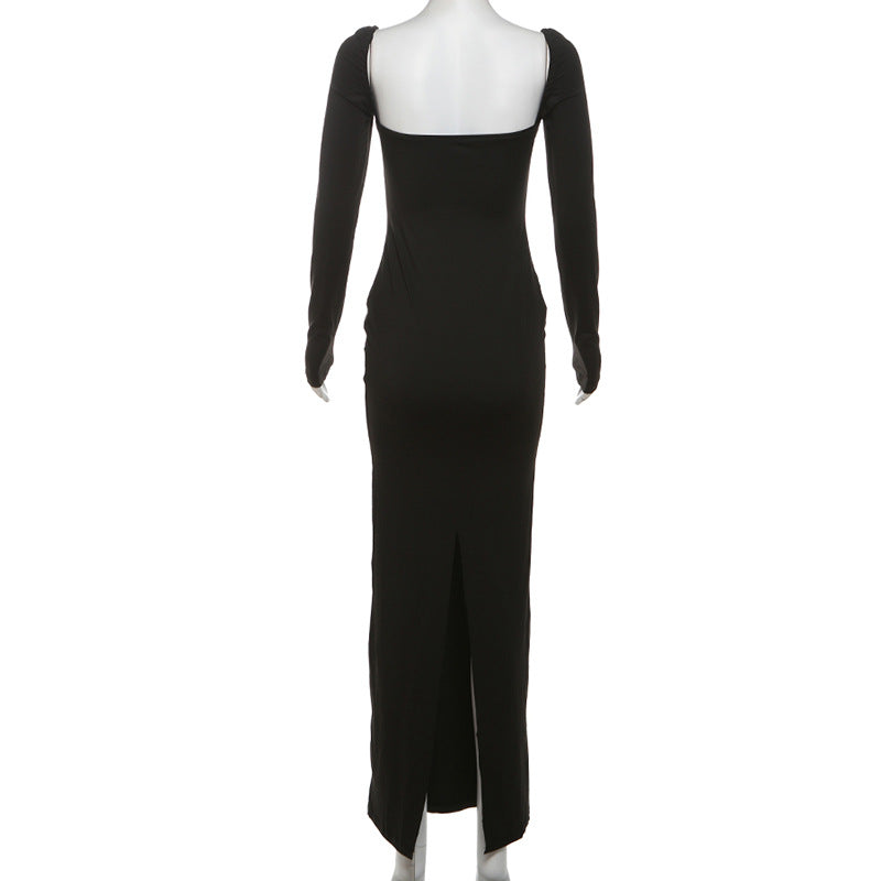 Praush Bodycon Dress - Black