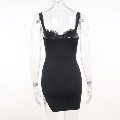Evara Mini Dress - Black