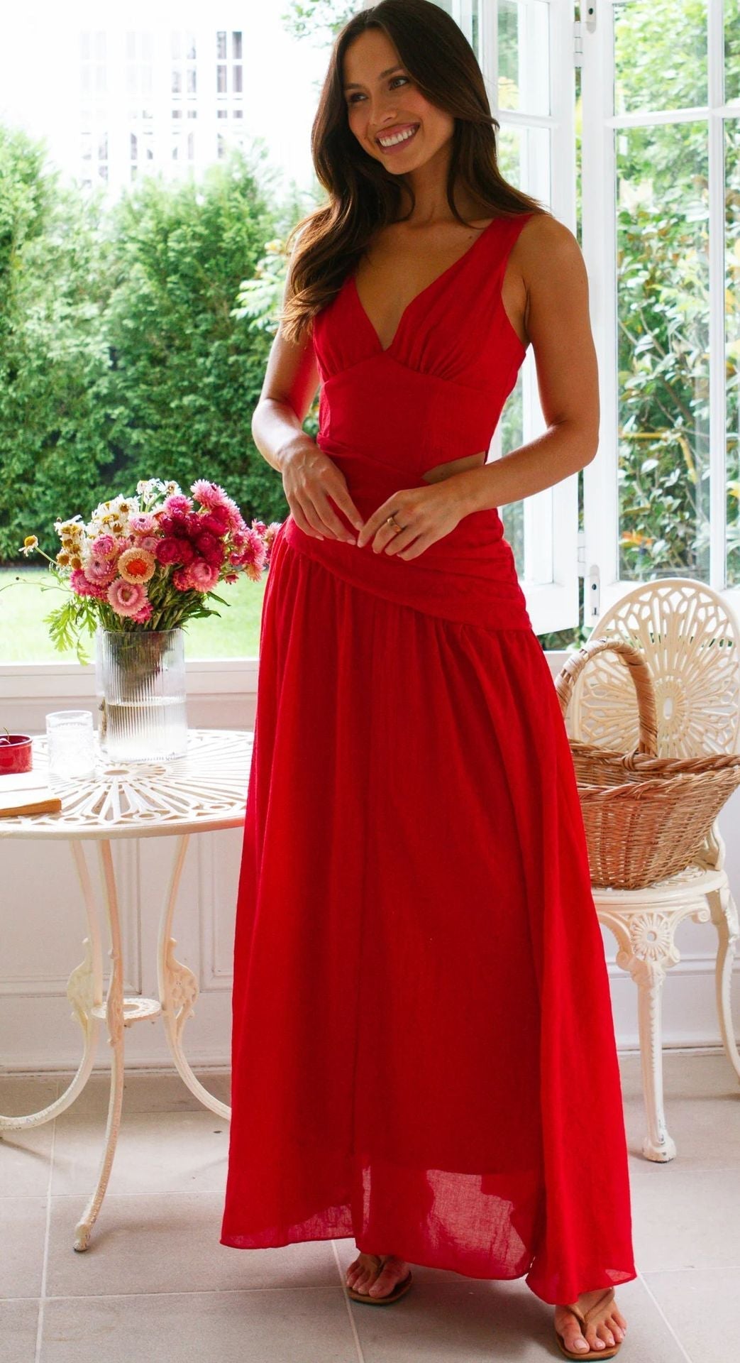 Cherry Dream Dress - Red
