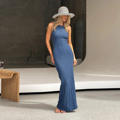 Parson Maxi Dress - Blue