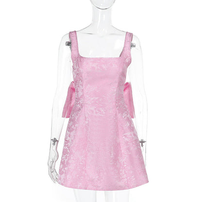 Moriyon Mini Dress-Pink