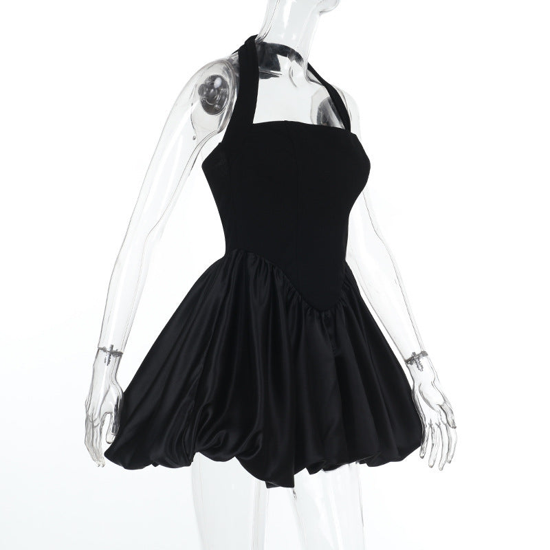 Vettori Mini Dress-Black