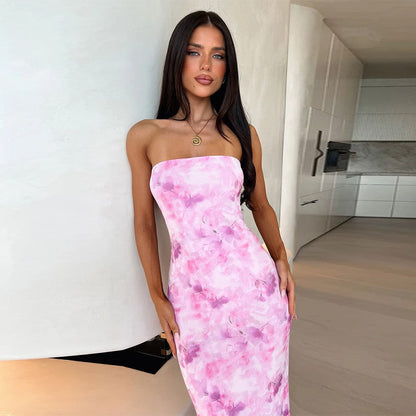 Pires Maxi Dress - Pink