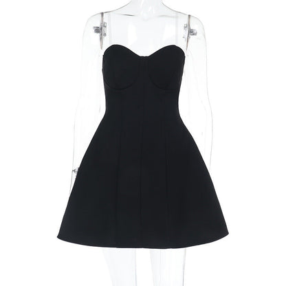 Alarza Mini Dress - Black