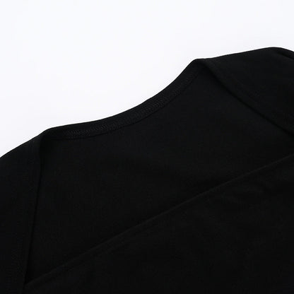 Midnight Muse Mini Dress - Black