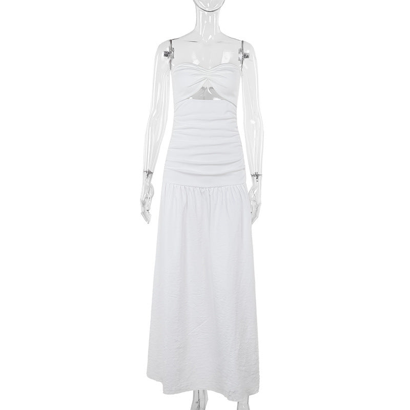 Cruz Maxi Dress-White
