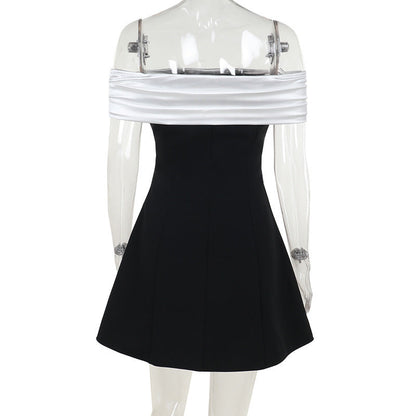 Dublin 2.0 Off-Shoulder Mini dress - Black