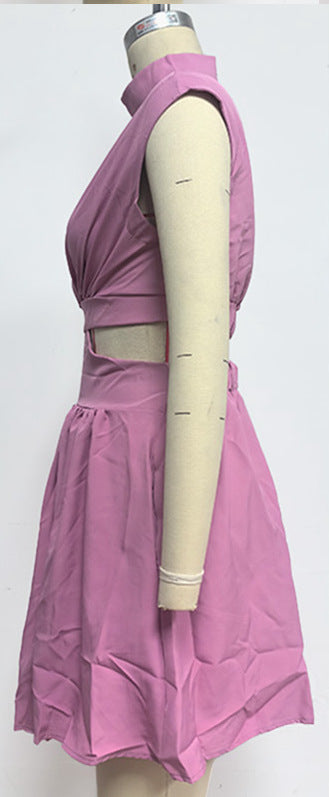 Glorina Mini Dress - Pink