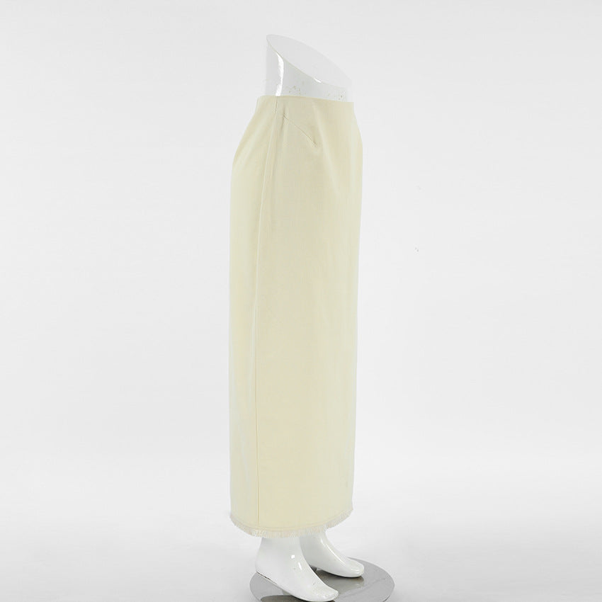 Pollyna Maxi Skirt - Khaki