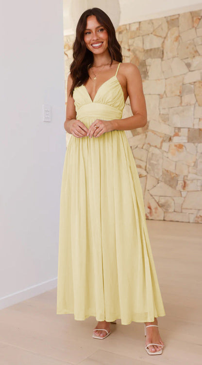 Croft Dress - Yellow