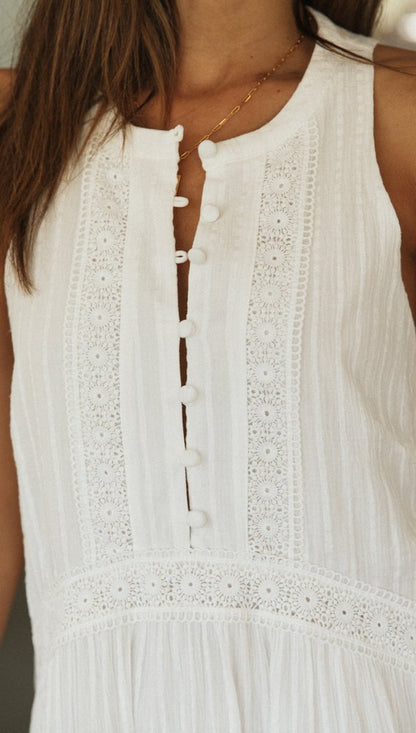 Dreamer Mini Dress - White