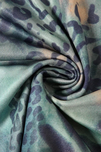 Printed Halter Mini Dress