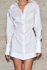 Lapel Collar Elegant Blouse