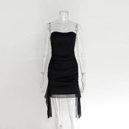 Calliope Mini Dress - Black