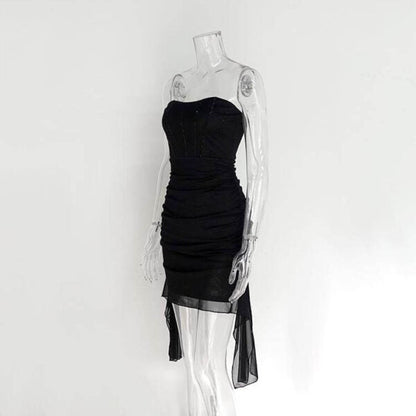 Calliope Mini Dress - Black