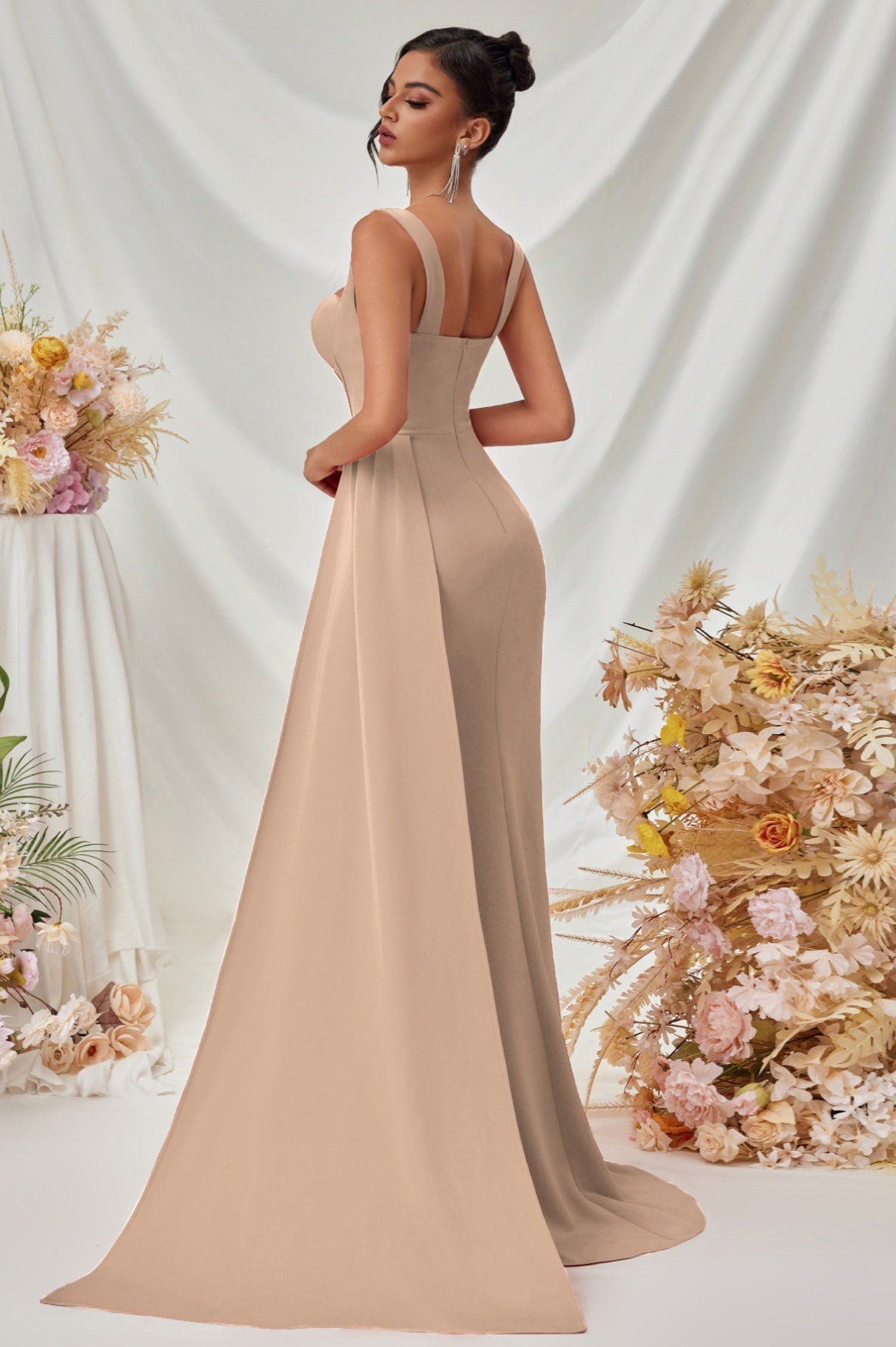 Sexy Bodycon Slit Maxi Party Dress