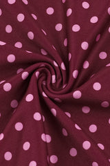 Sexy Backless Polka Dot Cami Maxi Dress