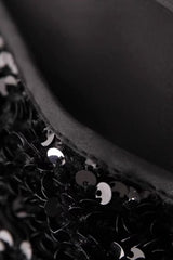 Black Velvet Sequin Jacket