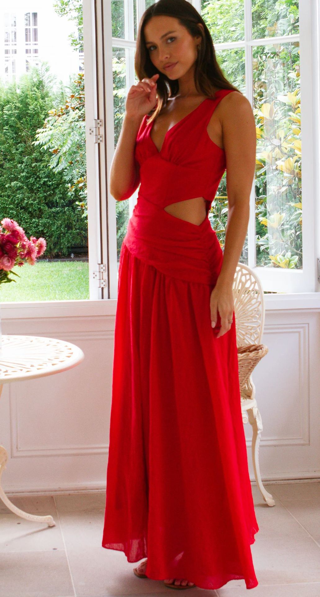 Cherry Dream Dress - Red