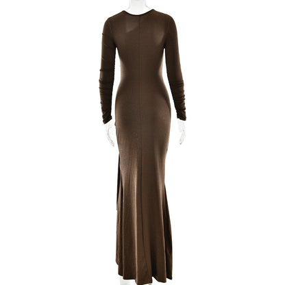 Watson Maxi Dress - Brown