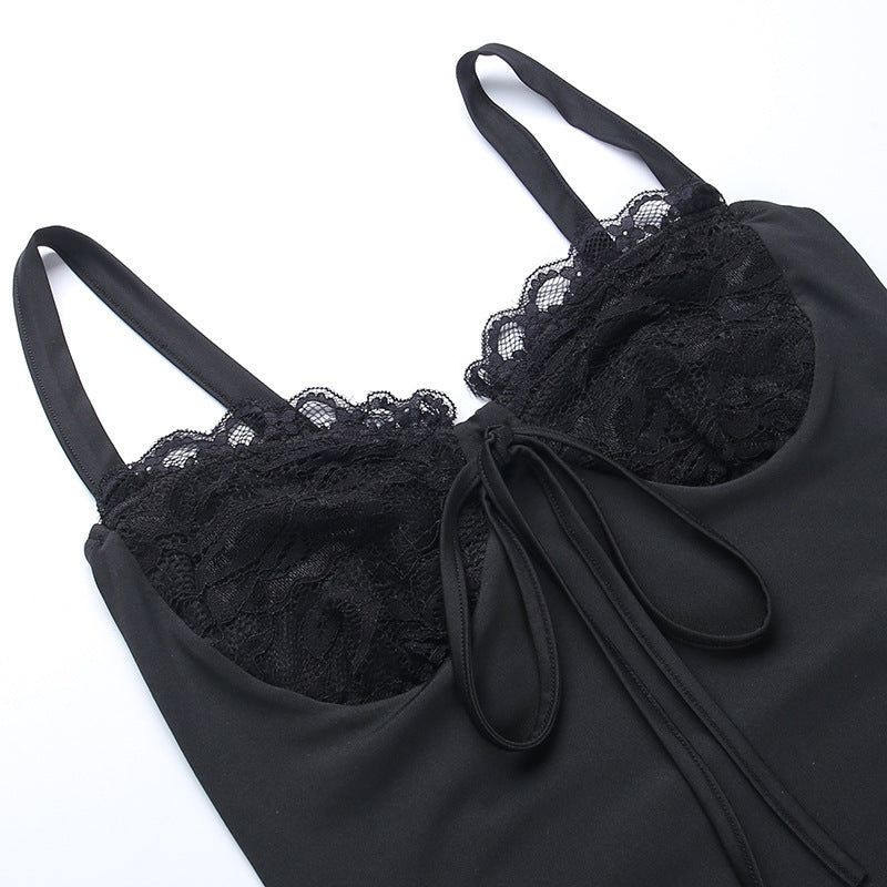 Evara Mini Dress - Black