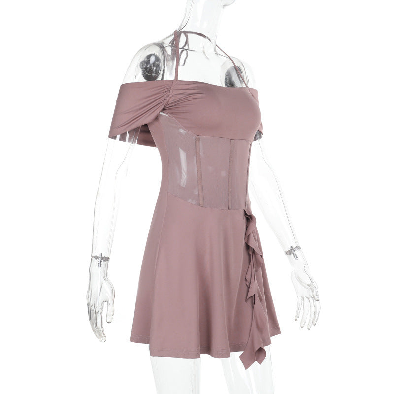 Galvin Mini Dress - Khaki