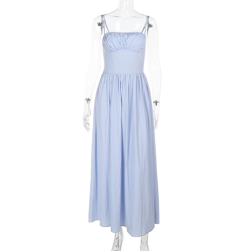 Alina Maxi Dress - Light Blue