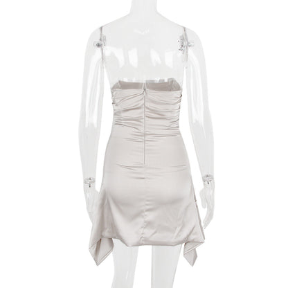 Cassio Mini Dress - Grey