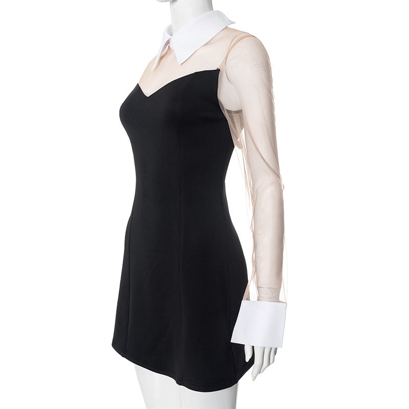 Bedelia Mini Dress - Black