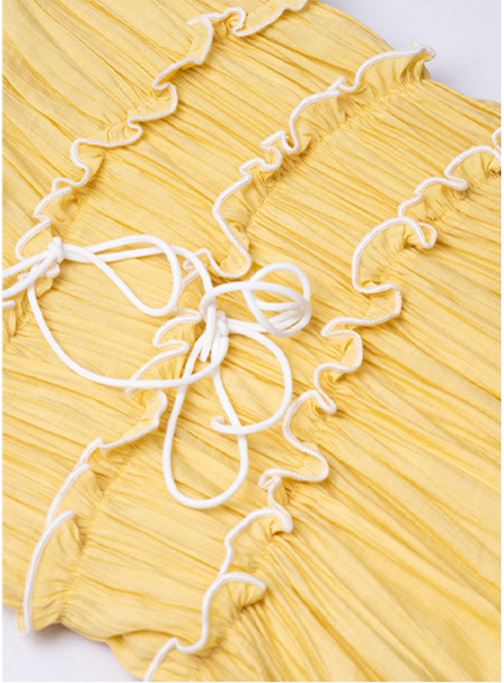 Proval Midi Dress - Yellow