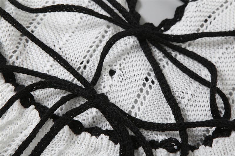 Luna Lace Dress - White