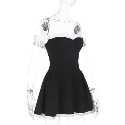 Carolis Mini Dress - Black