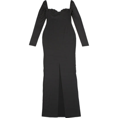 Praush Bodycon Dress - Black