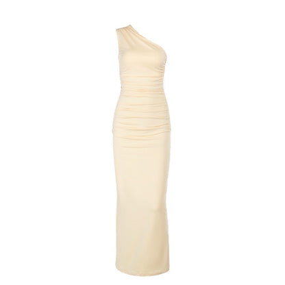 Zuma Assymetrical Dress - Yellow