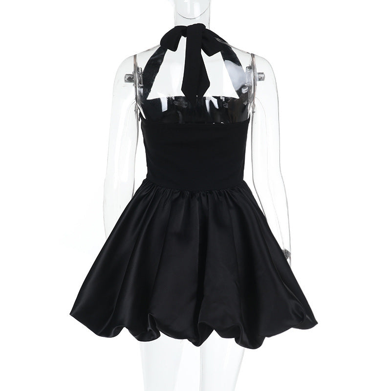 Vettori Mini Dress-Black