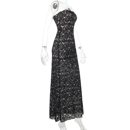 Veloura Maxi Dress-Black