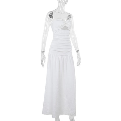 Cruz Maxi Dress-White