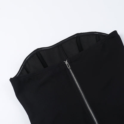 Dazzling Lady Top-Black