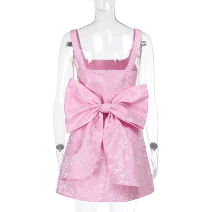 Moriyon Mini Dress-Pink