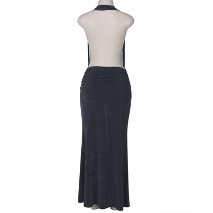 Angola Maxi Dress - Grey